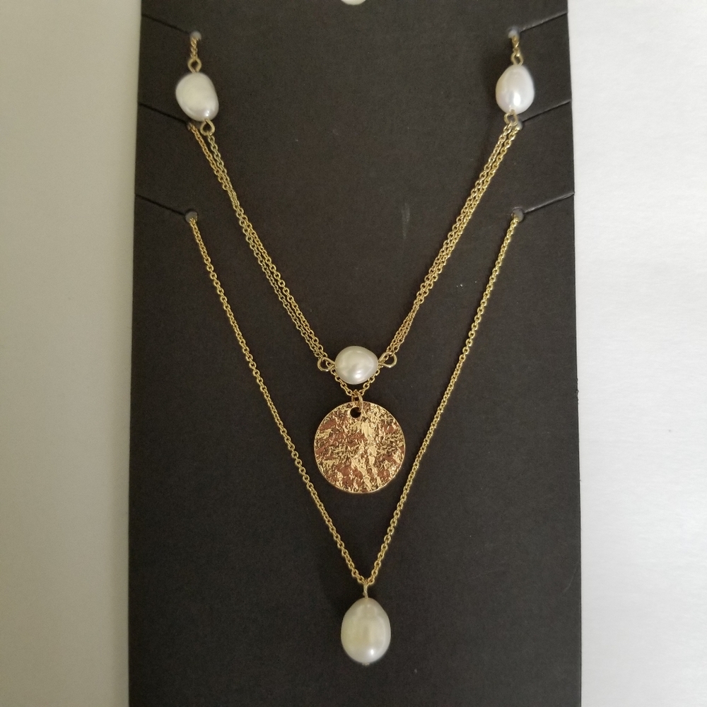 AREA Stars Necklace 14K Gold Plated Brass